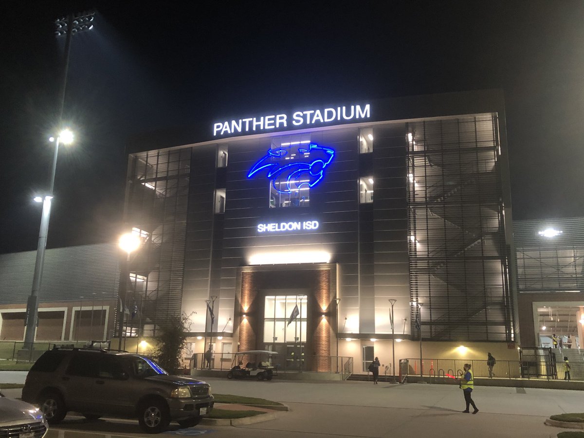 texashsstadiums's tweet photo. Sheldon ISD Stadium
Capacity: 10,000
Home of the C.E. King Panthers
@CEKing_Football https://t.co/r7DMYrl7BJ