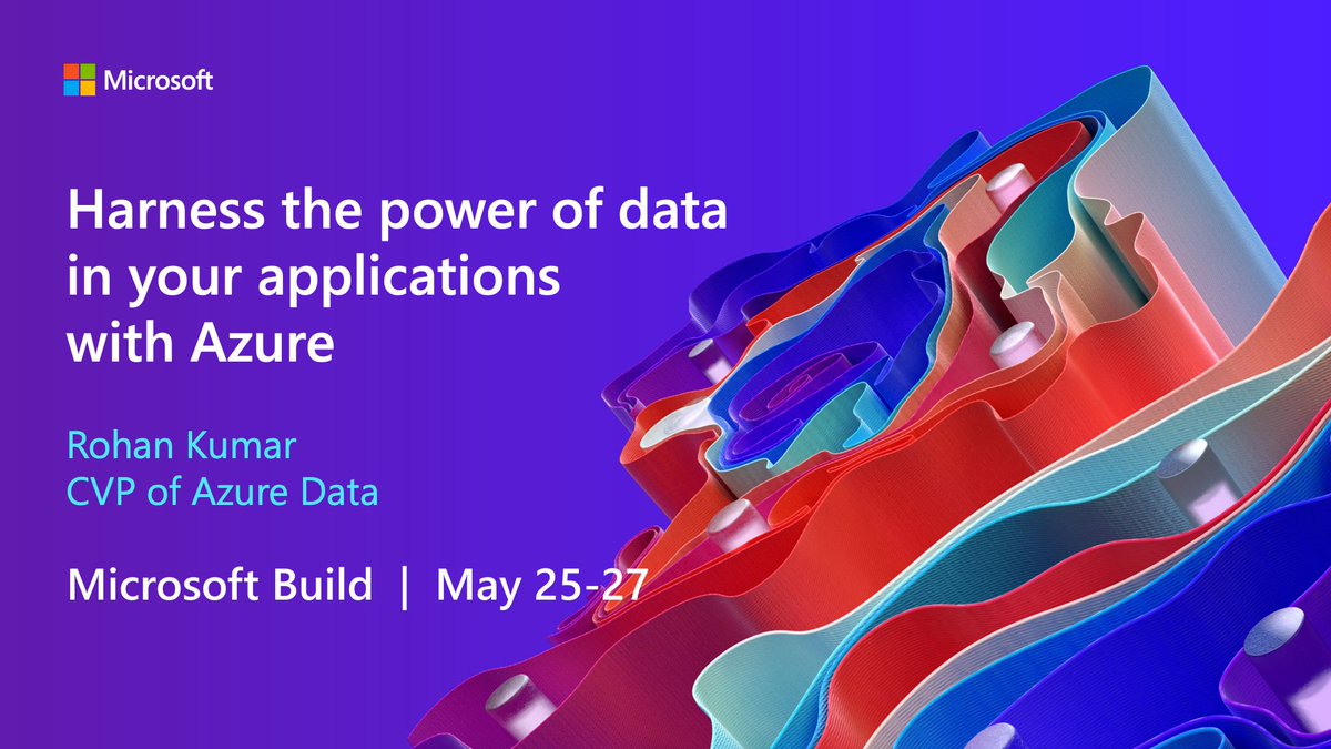 AzureDBPostgres's tweet image. 📣Happening this week! On Tue 25 &amp;amp; Wed 26 May at #MSBuild, @umurc will give a #PostgreSQL &amp;amp; Hyperscale (Citus) demo 🐘 🔥in @RohanKData&apos;s session: Harness the power of data in your applications with Azure (in several timeslots) #AzureDBPostgres #Azure aka.ms/Build2021RC