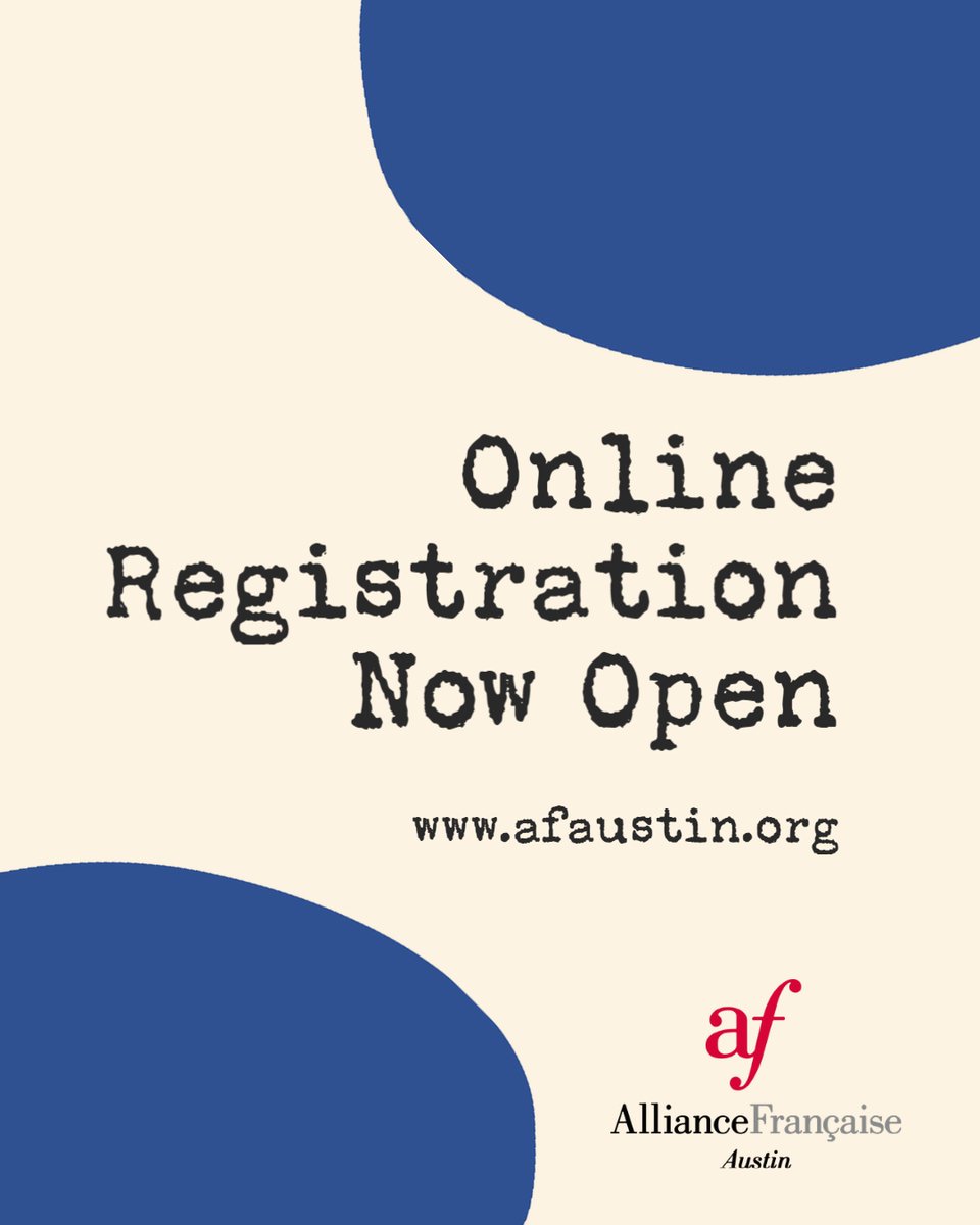 af_atx1's tweet photo. Our online registration is now OPEN for group classes.  Classes begin on June 14th and run through August 1st!  

#speakfrench
#learnfrench #french #frenchlanguage #ilovefrench #frenchwords #frenchvocabulary #frenchpronunciation #frenchspeaking #frenchlesson #speakingfrench https://t.co/7qnOUEd02b