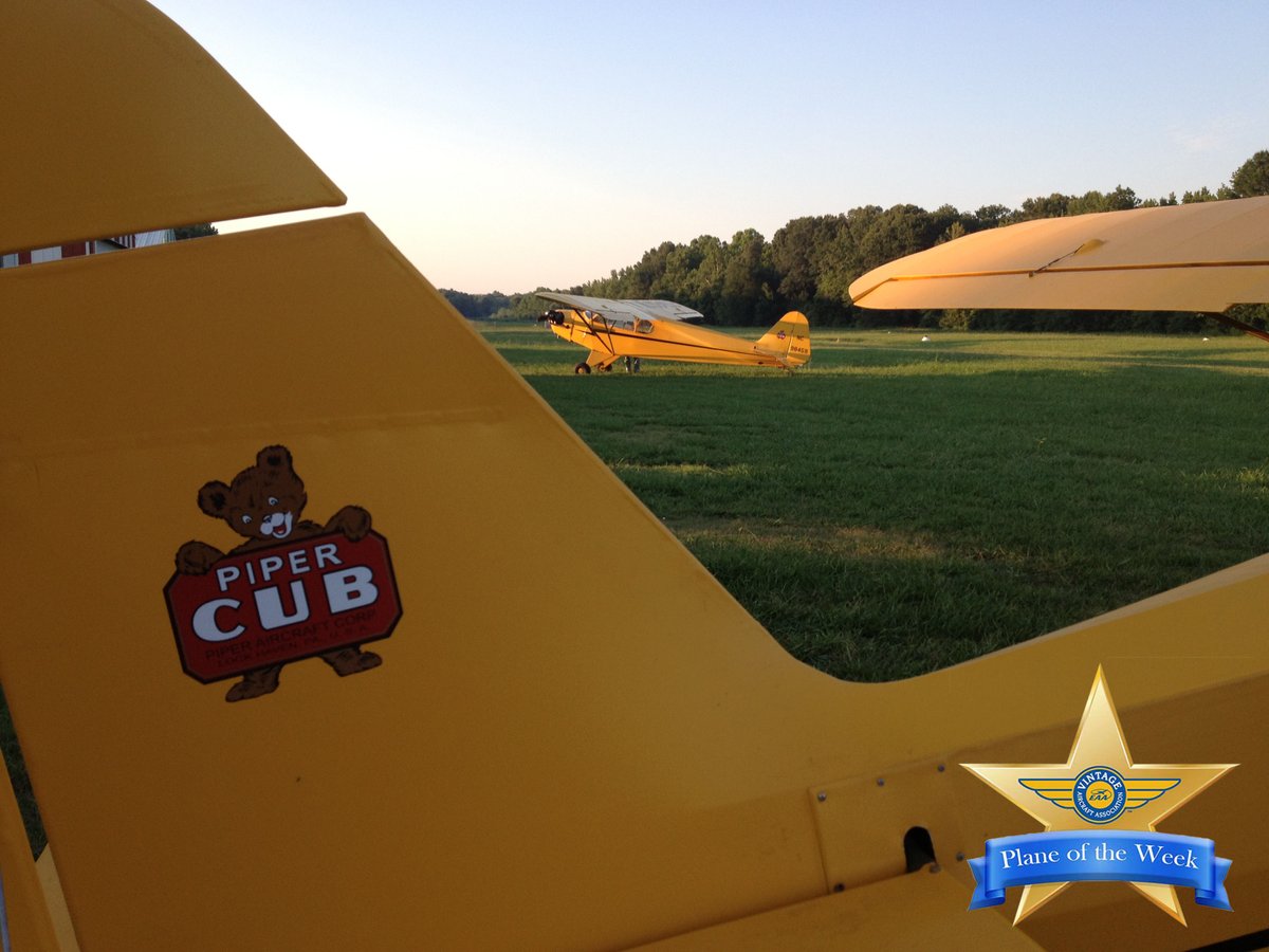 Congratulations to Jim Rice and his brother Rick Rice, owners of our Planes of the Week! 
Jim tells us, "Both Cubs in photo are 1946 J-3C65 models.  The far one is N98459 owned by Rick Rice.  The near one is N7155H owned by me, Jim Rice.