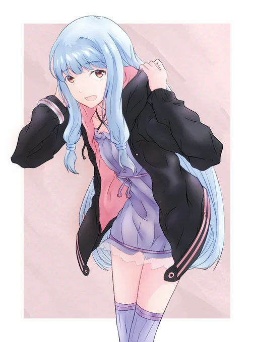 #一日一琴葉姉妹
25日目
頂いたお題から
ゆかりさんの服を着た葵ちゃん 