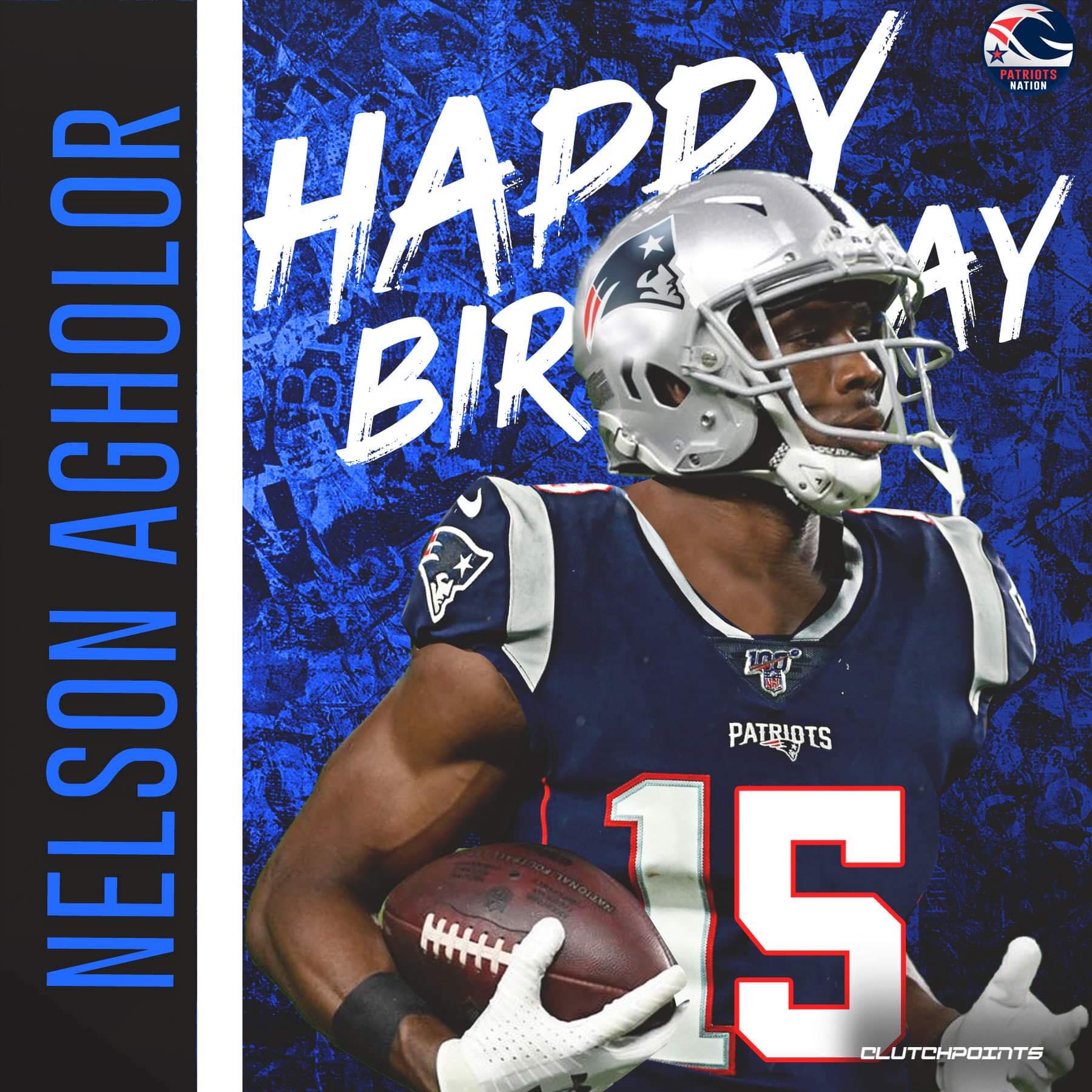 Happy 28th birthday to our new WR, Nelson Agholor. 