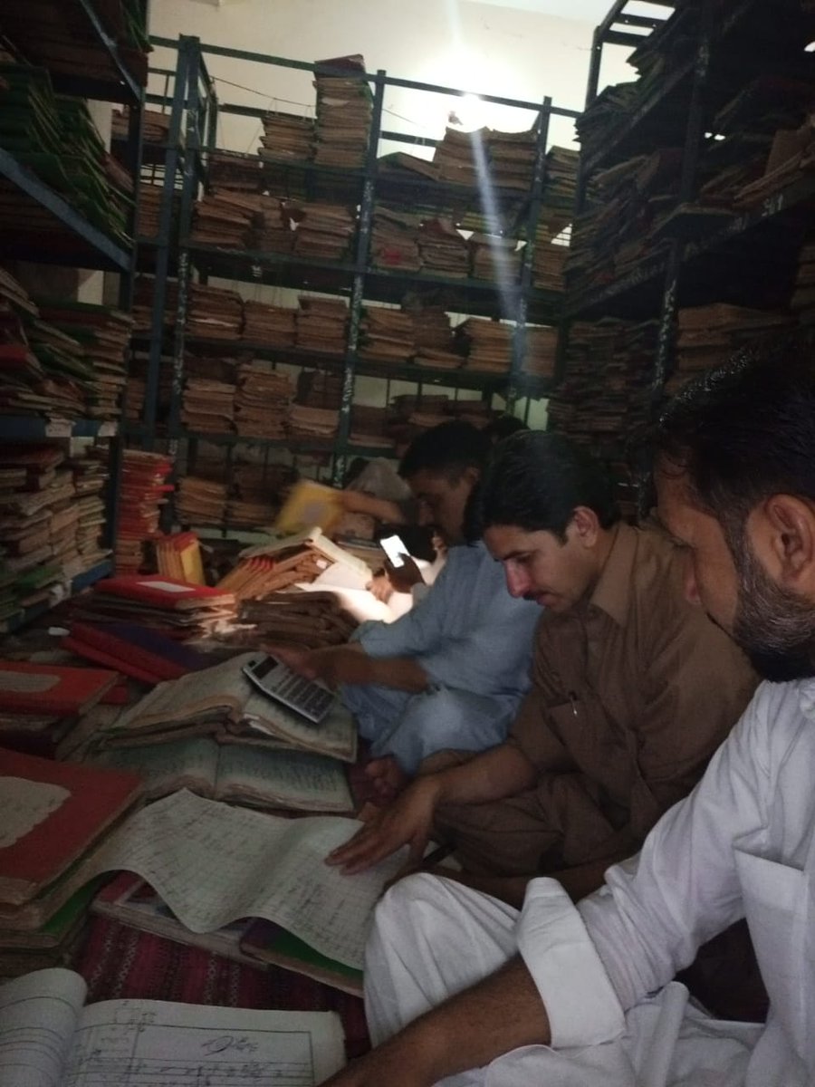 savior_green's tweet image. #Computerization of #Revenue #Record of #TehsilLowerTanawal by Revenue staff along with "Systems" team