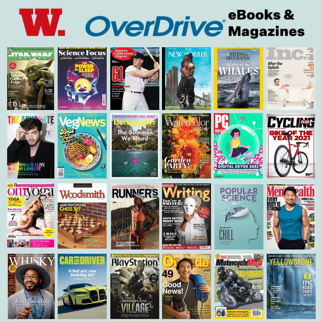 Wabash_Library's tweet photo. We’re excited to announce a new collection of magazines for the Wabash community! Whether you’re planning to start a garden, go backpacking, or want to stay up on gaming news — follow the link in bio to access over 3,000 titles! https://t.co/Q6tYpW17pg