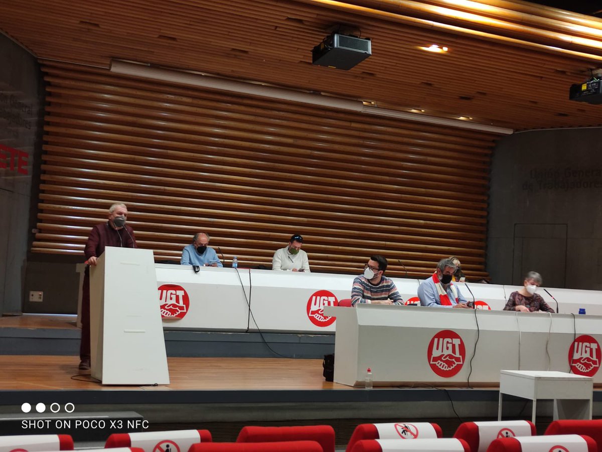 UGT_Ayto_Fuenla's tweet photo. En la Conferencia Sectorial de Administración Local de UGT Servicios Públicos de Madrid. https://t.co/OlXilC0MHj