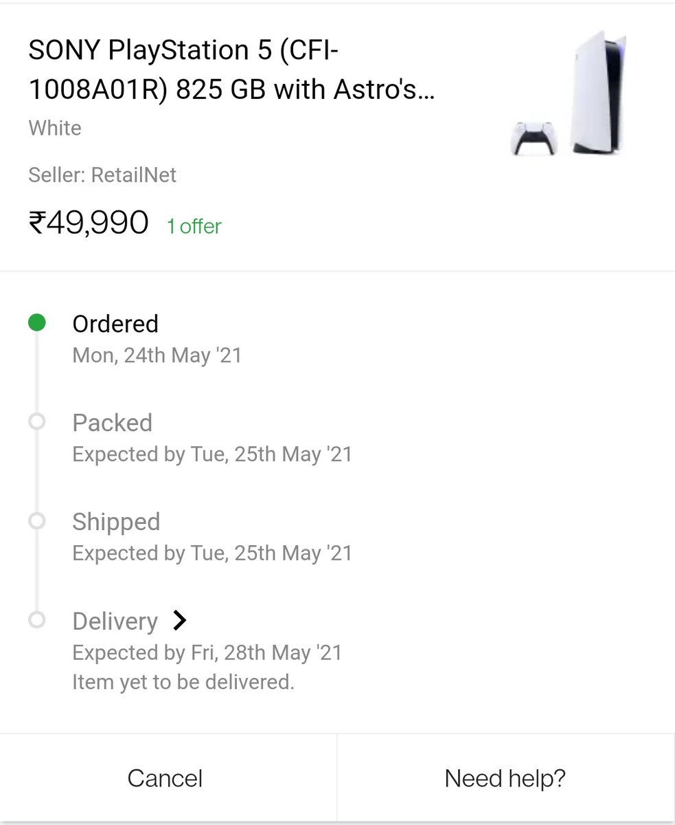 PS5, XBOX X/S restock available in India? on Twitter "Flipkart https//t.co/cYJ6JxFNto 