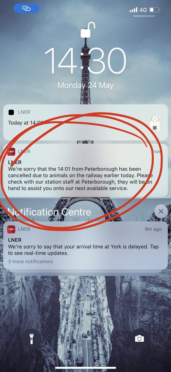 BenHorden's tweet photo. An excellent start to the week. Thank you @LNER. 🐄🐑 The next scheduled train to York isn’t for over an hour and that is itself delayed by over an hour. Hopefully I’ll make it to @Music_at_York to see my lovely UG final recitalists at some point today. #anditsonlymonday https://t.co/fDo0AGq8Zi