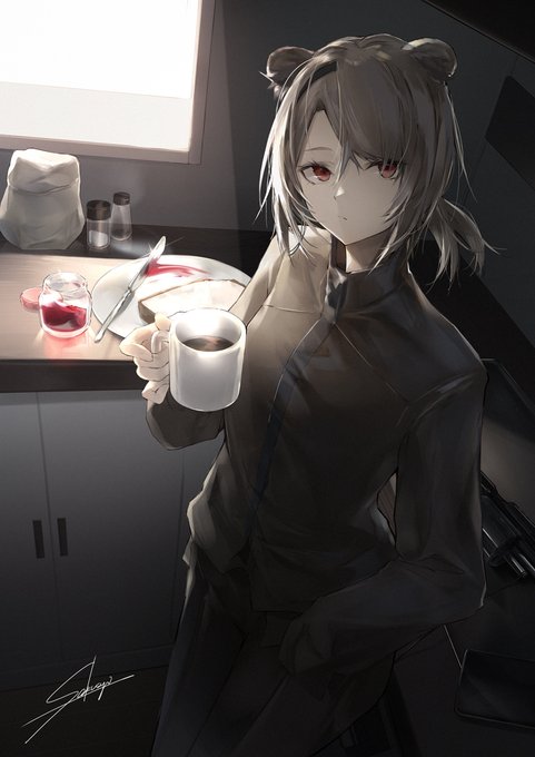 「茶髪 コーヒー」のTwitter画像/イラスト(人気順)