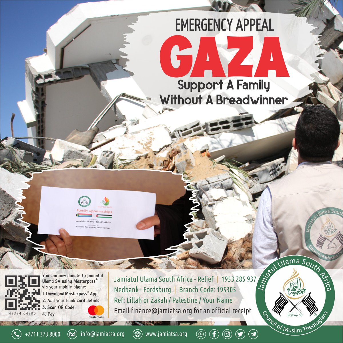 #GazaUnderAttack | Emergency Appeal

Many families in Gaza live without any source of income. The recent devastation of the besieged territory only aggravates destitution.

#OccupiedPalestince #GazaUnderSiege #GazaRecovery