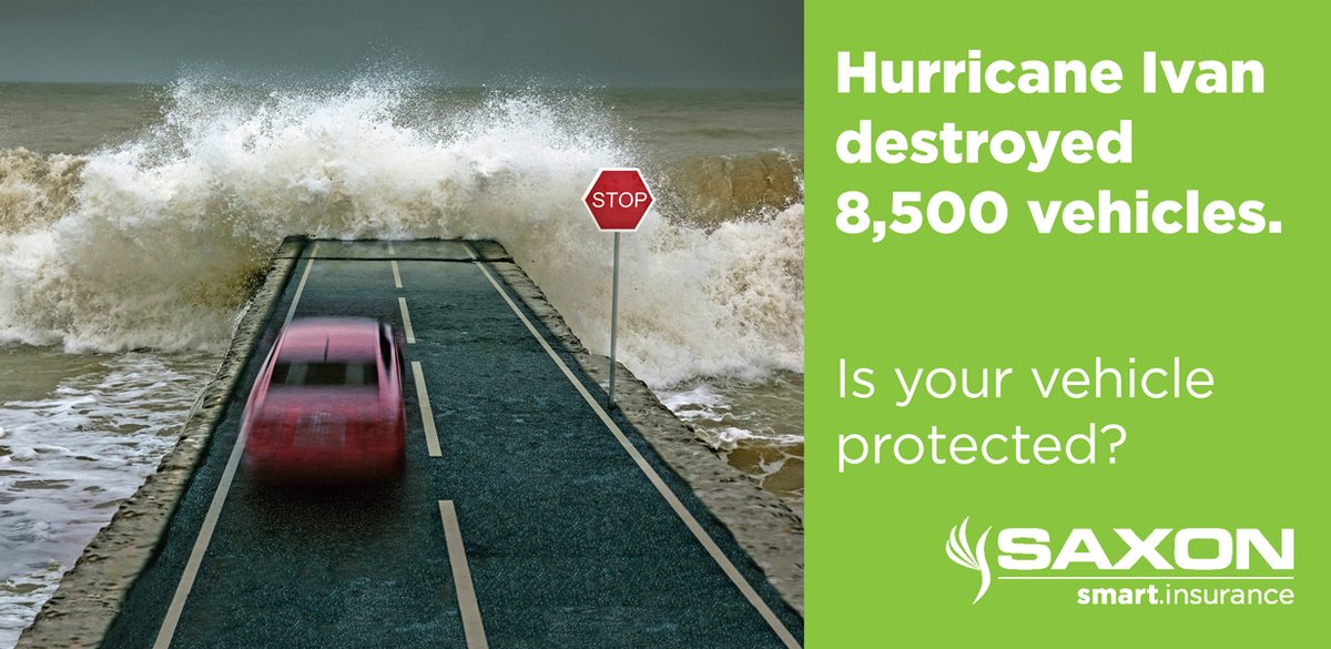 InsuranceSaxon's tweet image. We’re almost in the 2021 Hurricane Season and our vehicle insurance can help protect your mode of transportation against theft, loss and damage from Hurricanes.

Or Visit us online at saxon.ky for a free quote!

Saxon ~ Smart Insurance