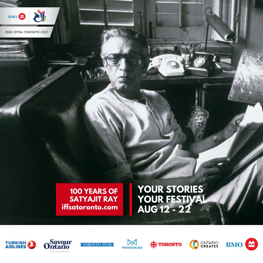 IFFSAToronto's tweet photo. Satyajit Ray Centenary Celebration at BMO IFFSA Toronto 2021 from Aug 12 to 22.
Let's celebrate the cinema that gives us an opportunity to expand our life.
https://t.co/LSvZ2Js01l
#SatyajitRay #SatyajitRay100 #IffsaTO #BMO #Cinema #Life https://t.co/8MQoggROou