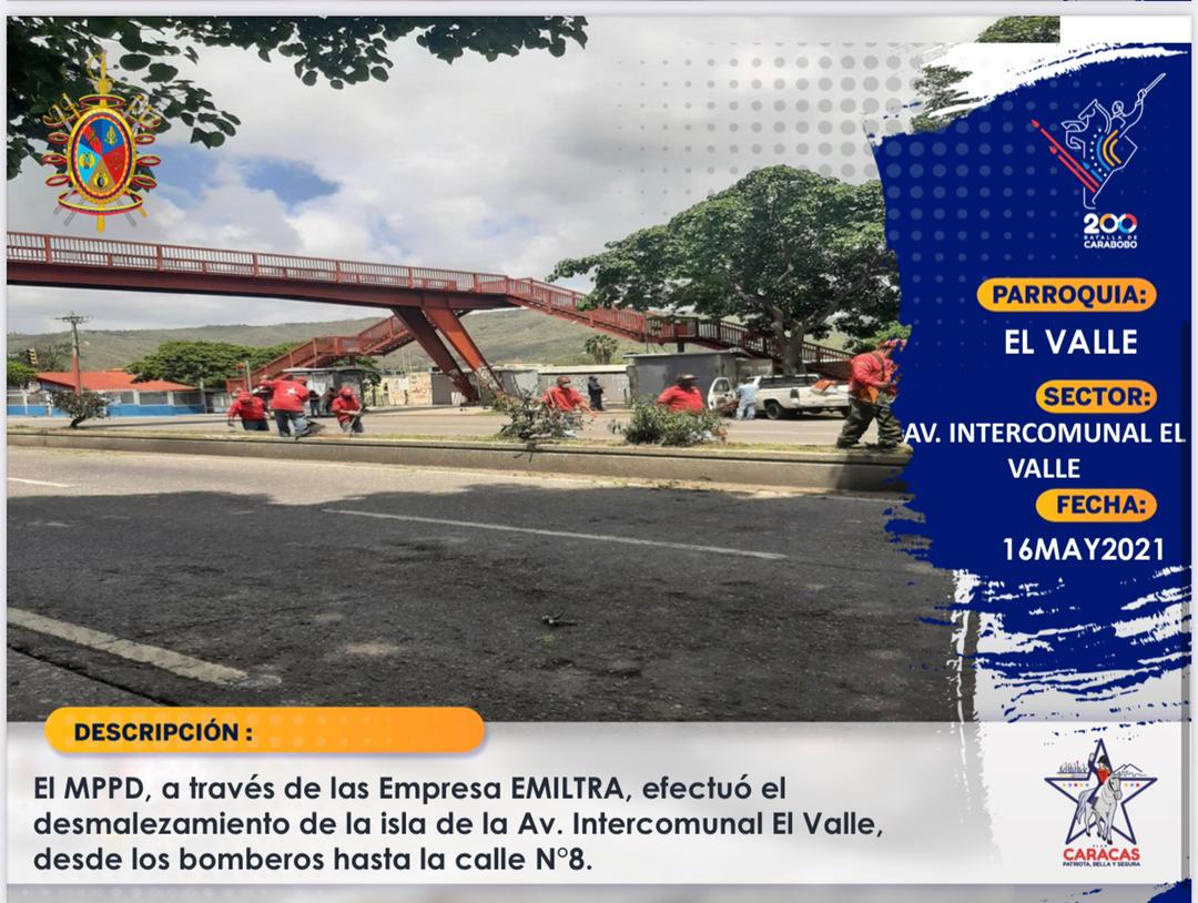 VirguezErika's tweet photo. ¡La #FANB ha venido realizando un gran trabajo en la parroquia El Valle, como parte del Plan #CaracasPatriotaBellaYSegura! Mediante la unión de las empresas militares está siendo posible esta transformación

#YoSoyFANB https://t.co/oBr4b18soa