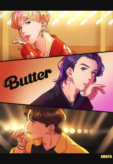 Butter最高#BTS_Butter #BTS #btsfanart 