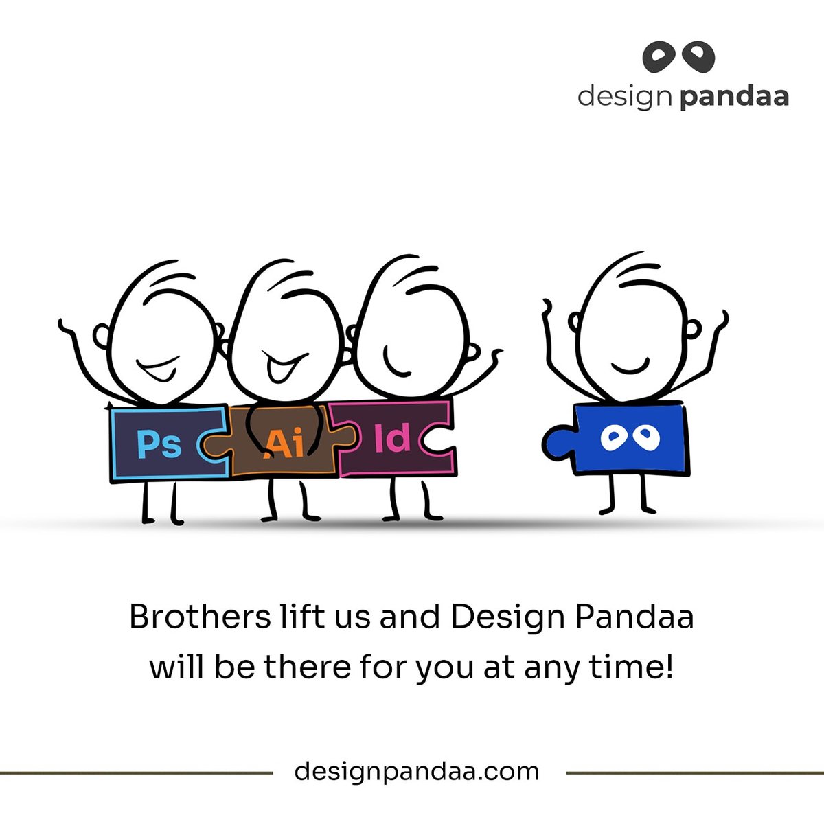 design_pandaa_'s tweet image. Try us! We will never let you down!#Happybrothersday
