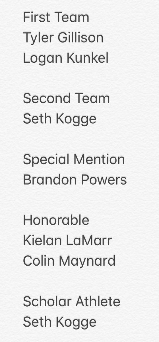 Tiger Baseball was well represented in the OCC-Buckeye Conference year end awards. Congratulations to everyone. 🐅⚾️
