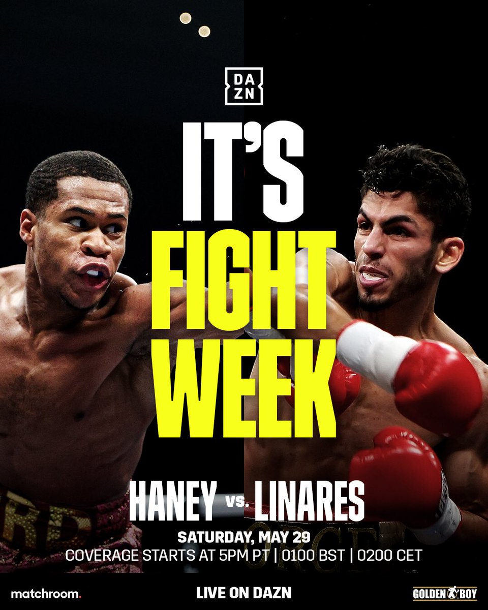 Dazn Boxing It S Fight Week In Vegas Haneylinares