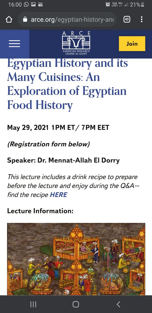 Mennachen's tweet photo. "Egyptian History and its Many Cuisines: An Exploration of Egyptian Food History"~ my talk on Egyptian #foodhistory next Sat, May 29th for @ARCENational Register through the link below #egyptianfood
https://t.co/KFC10jjq7y https://t.co/BIe90znK4Z