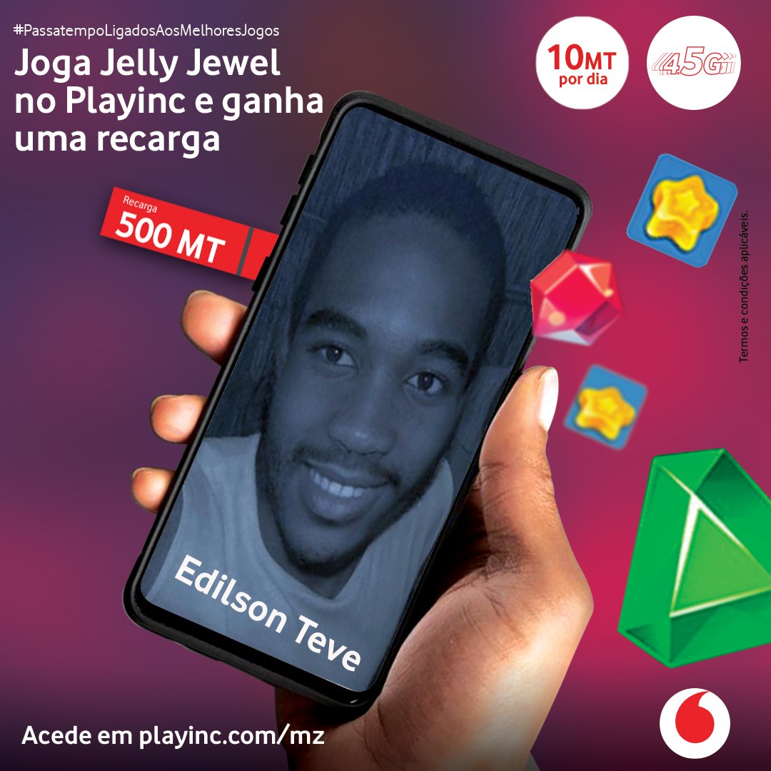 VodacomMz's tweet photo. Aqui estão os grandes vencedores da quinta semana do #PassatempoLigadosAosMelhoresJogos 

O Omar Chilungamo e o Edilson Teve, ambos ganharam uma recarga de #500MT e um #KitYá

Fica atento aos concursos que serão publicados para teres a chance de ganhar fantásticos prémios. https://t.co/G0l94sAoqo