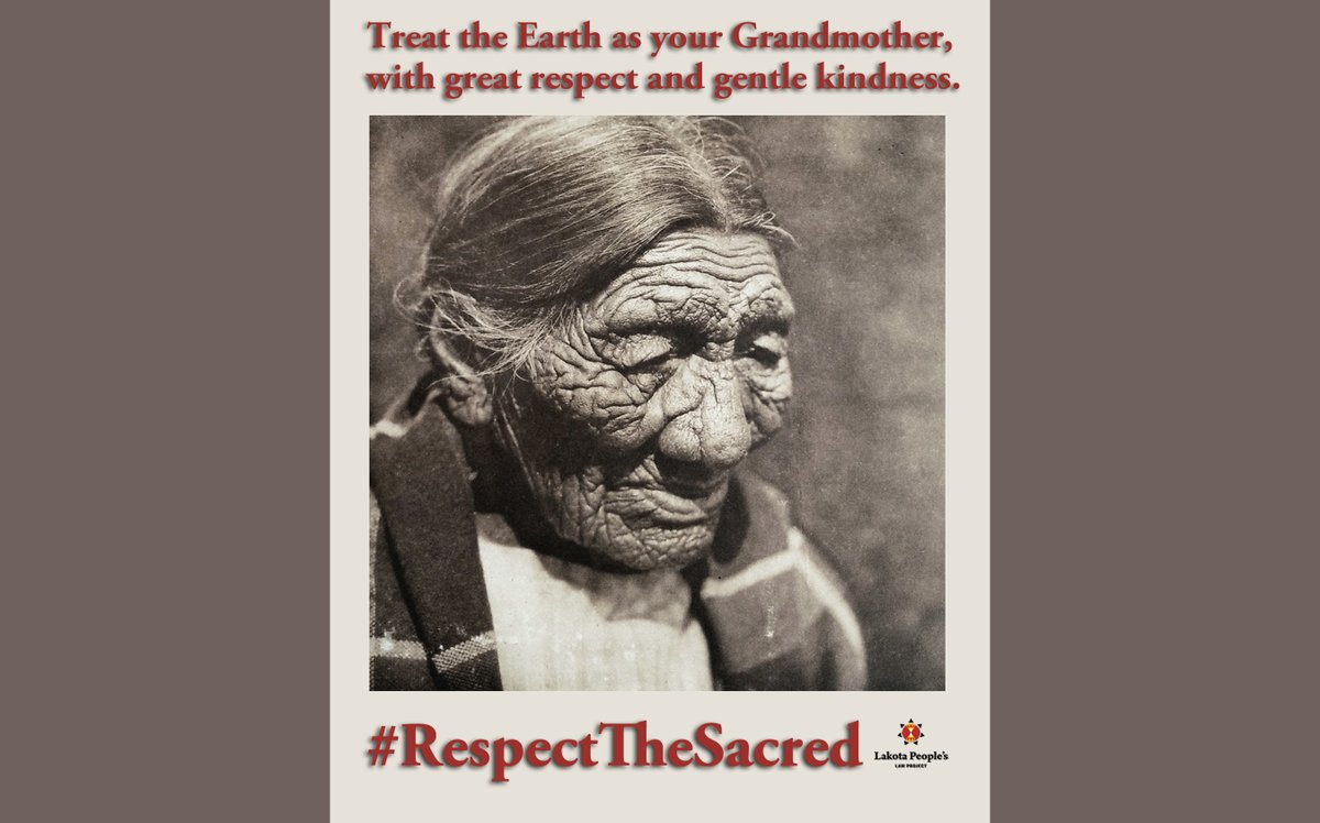 lakotalaw's tweet photo. #RespectTheSacred https://t.co/lGr9I3ppO0