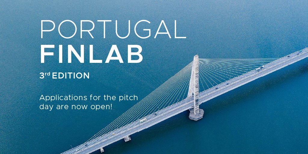 bancodeportugal's tweet photo. If you have an innovative technology-based idea for a financial service, you can apply to Portugal FinLab until 25th June! Take this opportunity to meet with the three regulators and clarify any concerns that impact your project. #portugalfinlab 
More on: https://t.co/L6uD9wkHme https://t.co/Qd7hyucWWK