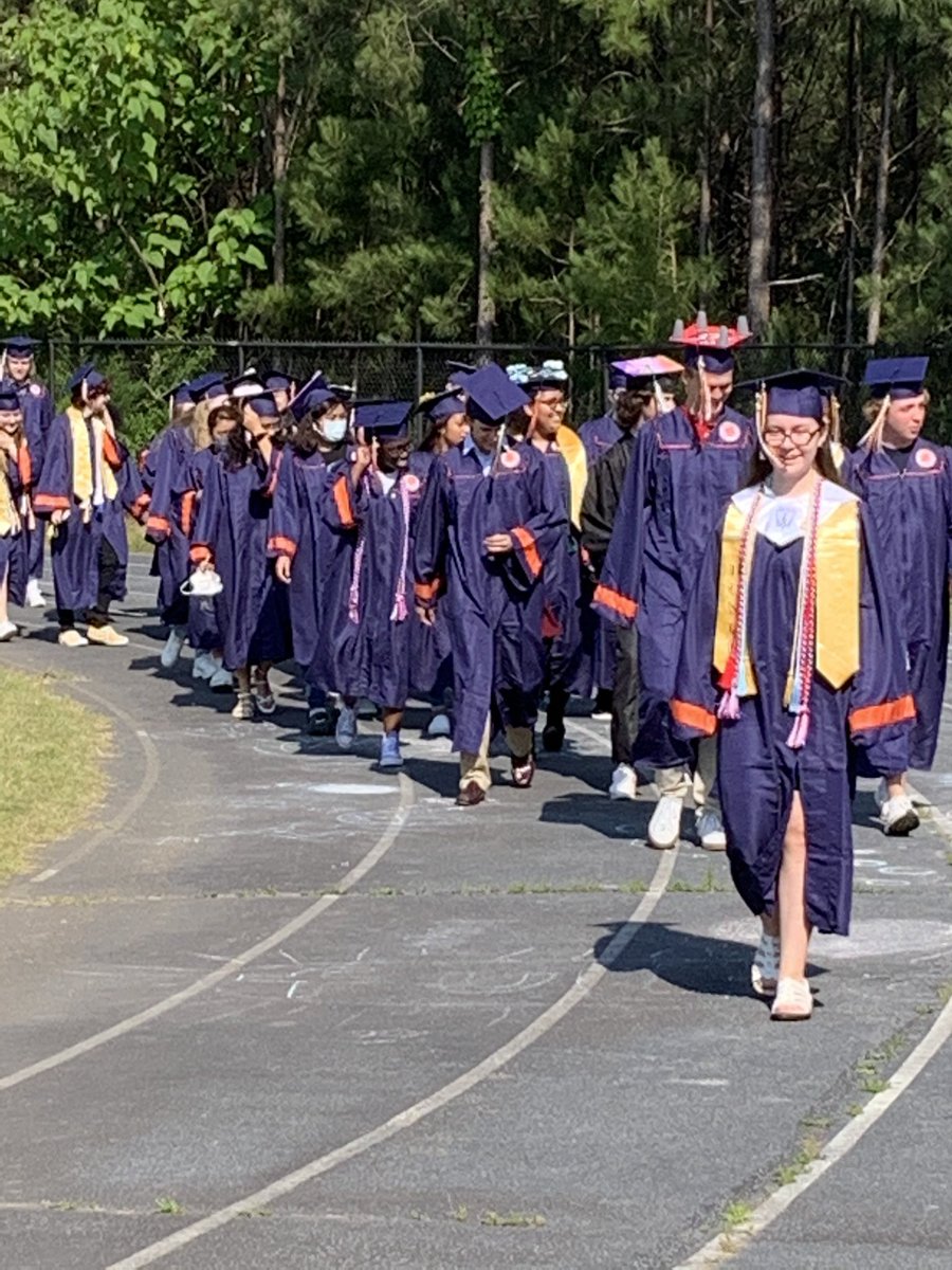 FCS_NSHS_Princ's tweet photo. The fun continues! Senior grads visit Sandy Springs Middle one last time in their caps and gowns! #NSHSClassof2021 #SpartanStrong @lhwoodruff @NSSpartans @erichollinhead @Jessbdale @Sheridan_NSCHS @KevinRo98947989 @juliabernath @SSCMSStallions https://t.co/tXevJACSpw