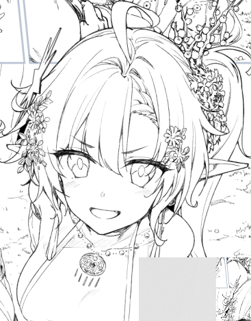 今回からここらへんまで作り込んだ3Dモデル使ってるよ。頭の中で処理できない細かい物も描けるようになったけど3D作るのにほぼ1から勉強してたので最高に時間がかかった…。 