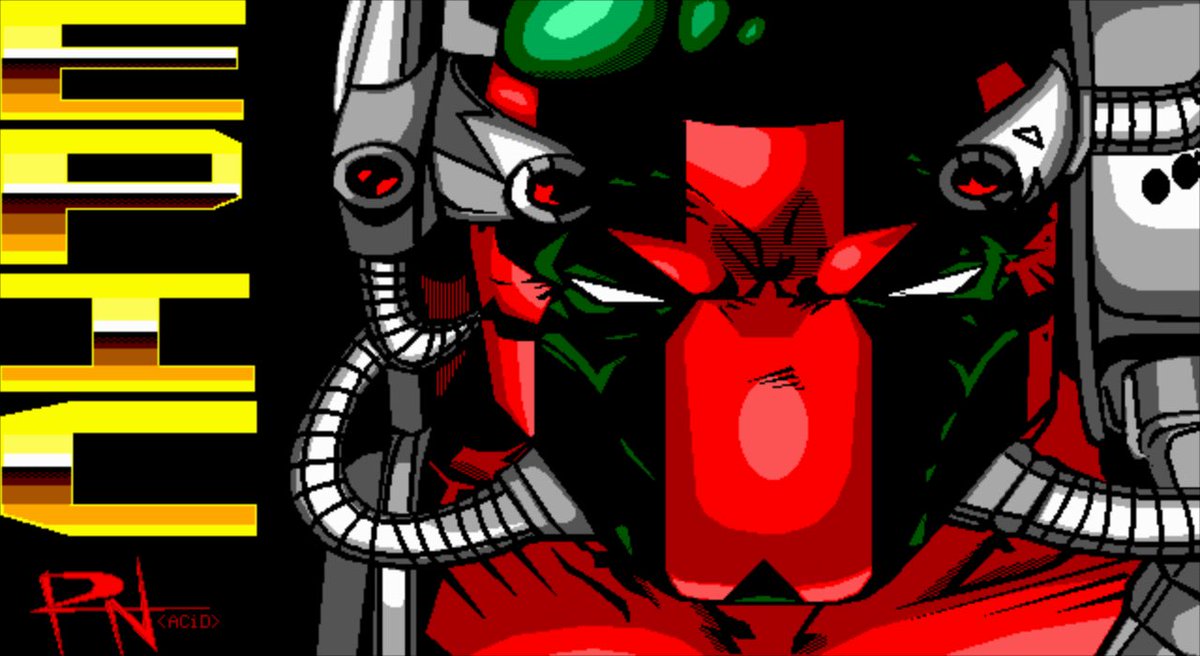 sixteencolors's tweet photo. Classic #RIPscrip by ReDMaN // ACiD (1994)
https://t.co/w8gC1Oaue8
#ansiart #ansi #ascii #asciiart #pixelart #textmode #textart #text #art #demoscene #bbs #retrocomputing #retrographics #8bit #8bitart #typography #graffiti #graffitiart #comicbooks #comicbookart #rip #vectorart https://t.co/4JstenOYmH