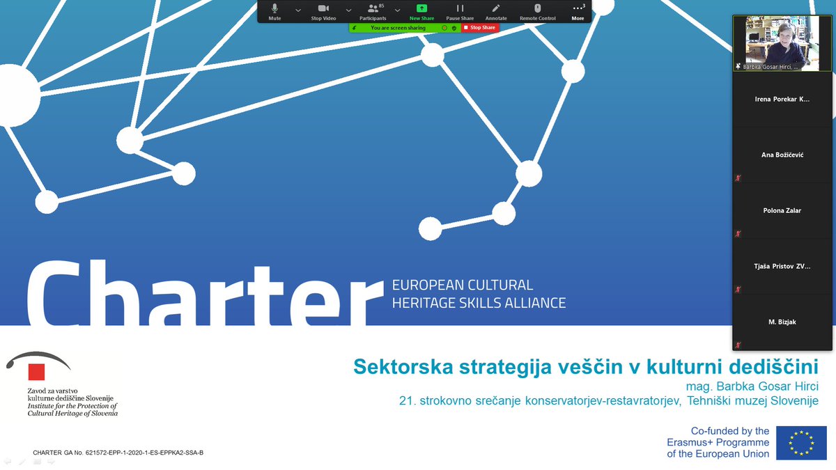 Top story: @AllianceCharter: '🔵Today the #CharterAllianceEU was presented by our full member the Institute for the Protection of Cultural Heritage of Slovenia in the context of their 2021 International Meeting of Conse… , see more tweetedtimes.com/kalamasapkl?s=…