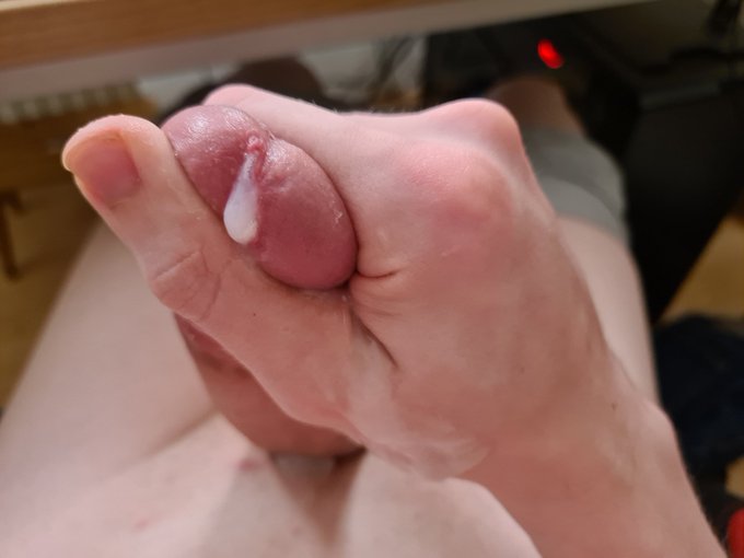 2 pic. Would you like a taste of my delicate #femboy cum? ?? It tastes delicious trust me... I have to