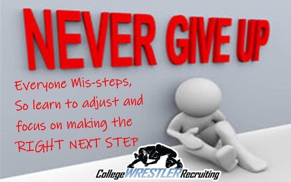 collegewrestle1's tweet image. It's not the mis-step, it's the Next step! It is your time to get a recruiting profile started. collegewrestlerrecruiting.com is your best source for recruiting help. #getcommitted #keepwrestling #collegewrestling #collegewrestlerrecruiting