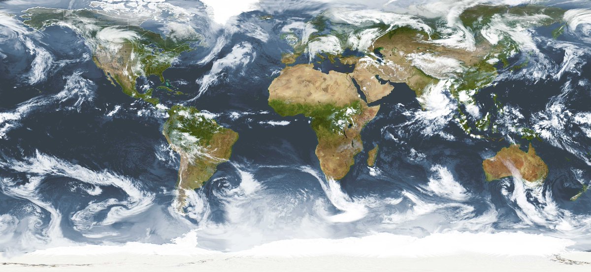 carlreinemann's tweet photo. Todays GeoRing composite with #GOESEast #GOESWest, #Himawari8, #GK2A #EWSG1, and #ElecktroL2. May 24th at 1300 UTC.
#globalweather #Weather #geosatellite #CitizenScience #NOAA #satellite
https://t.co/AxRFjhWABI https://t.co/nqMhHx3L29