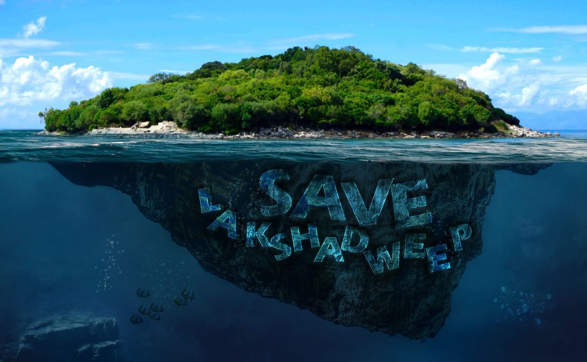 nishthvanth's tweet photo. Don't allow the fascist Govt. to destroy a peaceful island and their culture...
Stand with the Innocent people of Lakshadweep...
They need our help..
#SaveLakshadweep https://t.co/JE0qecxuEM