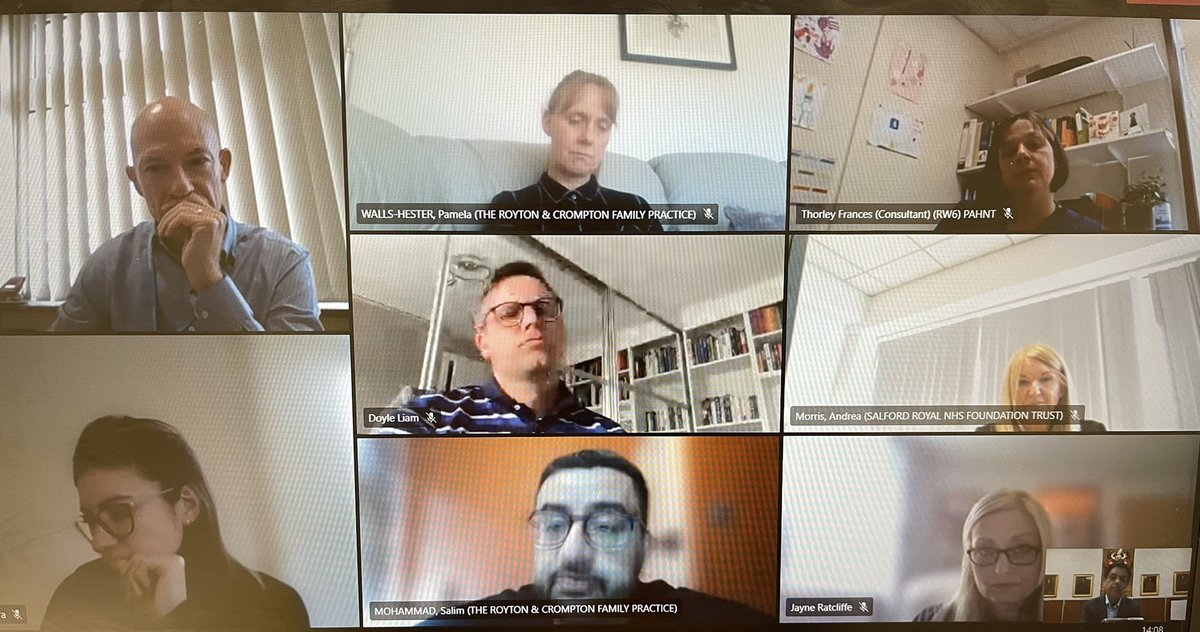 Great to join our first ever shadow PCN (neighbourhood) board to bring our healthcare &amp; community services together at locality level. Our vision <a href="/OldhamCouncil/">Oldham Council</a> is integration at every level  and further devolution to neighbourhoods and communities. <a href="/GP_in_Oldham/">Salim</a>