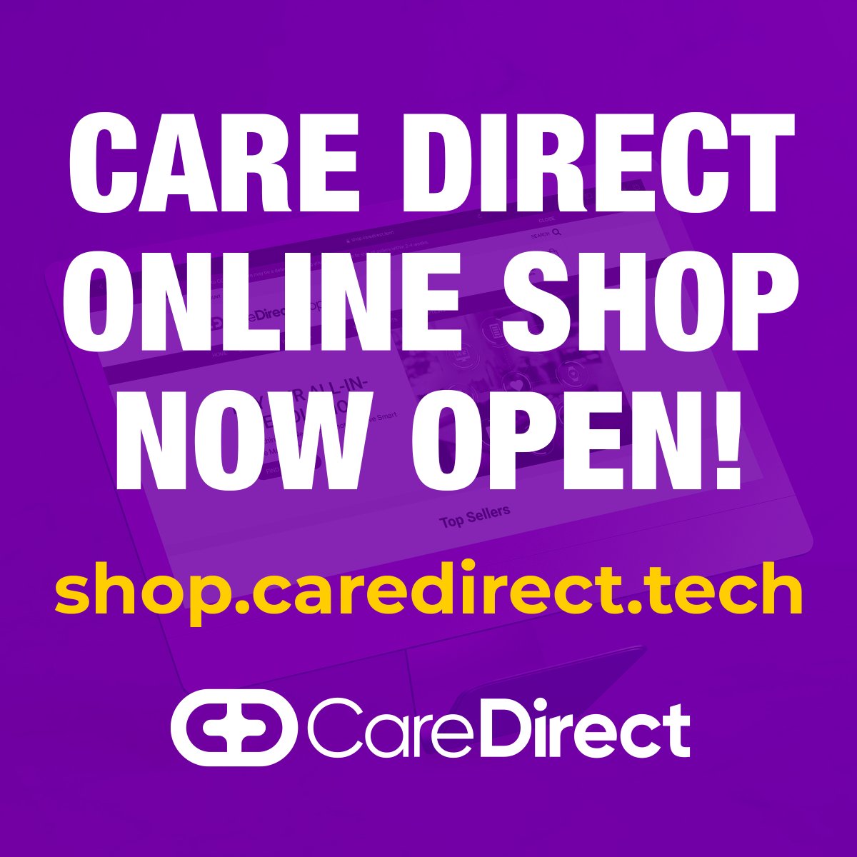 caredirecttech's tweet image. 🥁🥁🥁

WE ARE OPEN!

Care Direct's easy-to-use products to support independent living are now available to order directly from our website shop.caredirect.tech. Check it out!

#hospitaldischarge #helpathome #independentliving #remotemonitoring #assistivetechnology #TECs