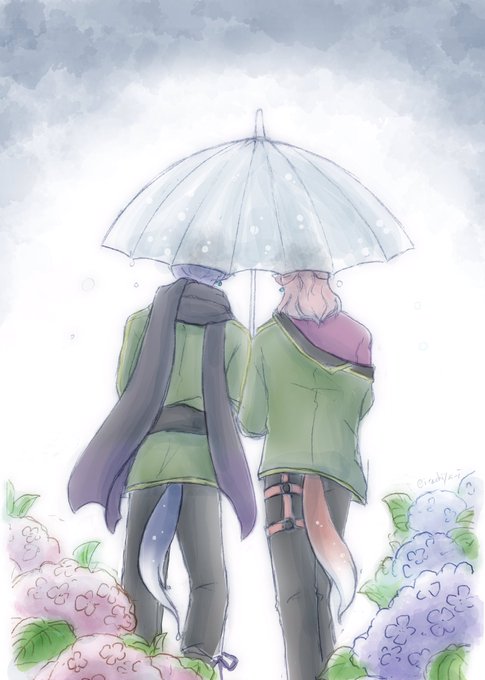 ☔️☁️

相傘や
犬の尾つたう
五月雨(さつきあめ)

お互いを濡らすまいと気を取られて尻尾が傘の外に出てしまってそうだなと思ったのを描いてみました。

そして玄関で松井に止められる 
