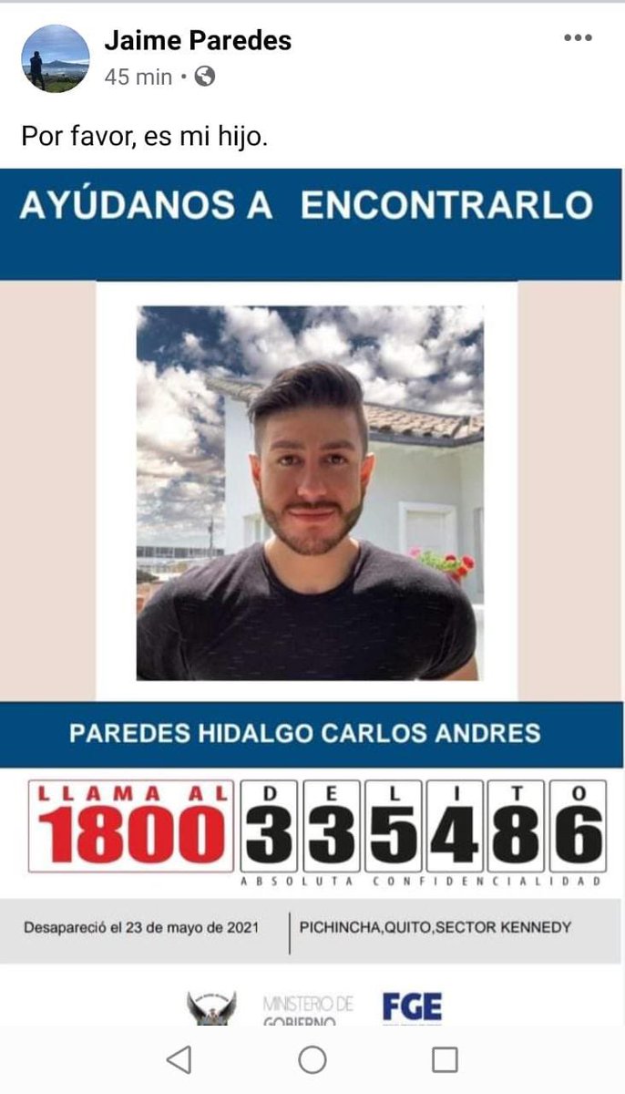 JuanLeoReyes1's tweet photo. Es el hijo de un gran amigo. Por favor compartan. Muchas gracias. https://t.co/pVDPsbgzQd