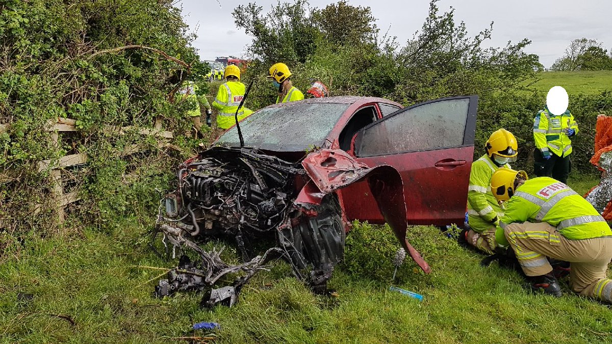 ASPRoadSafety's tweet photo. Vehicle left M5 near #Clevedon y'day AM. Driver fled leaving injured passenger. Big team effort incl @NPASSouthWest @ASPoliceDogs and helpful public leading to arrest of driver several miles away. #TWOC #Failtostop #Drinkdrive #Nolicence #Noinsurance. #RUI for blood analysis. ^SD https://t.co/WeTYbV5zw6