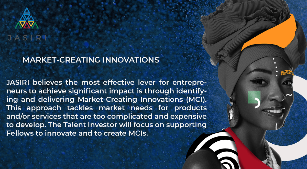 Jasiri4Africa's tweet photo. The #JASIRIGlossary describes the most commonly used terms for your understanding. Here is an explanation of Market-Creating Innovations: https://t.co/6kzFU2nPHq