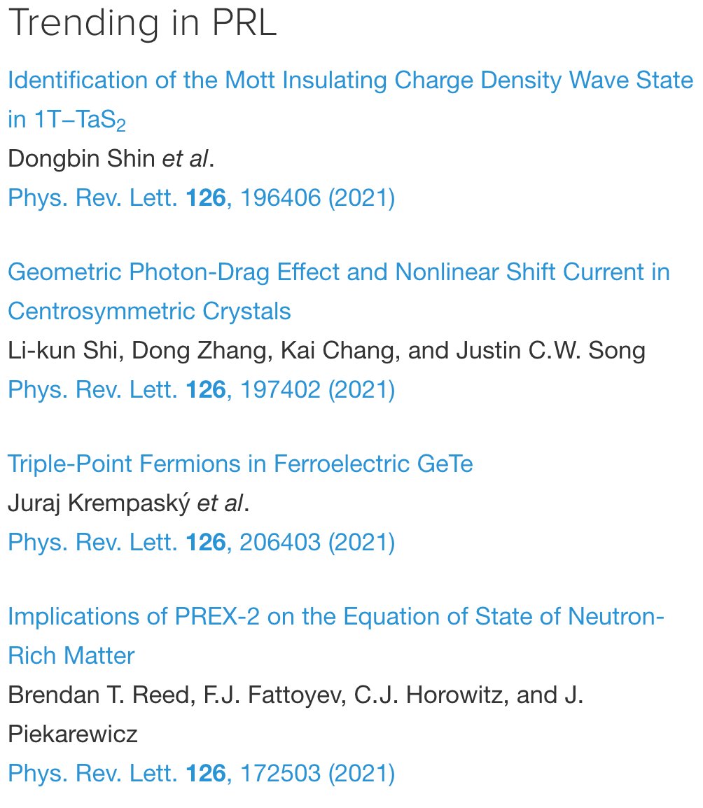 Physical Review Letters Prltrending For The Week Of 21 05 24 Physics Trending T Co 7tcvhldfhq T Co 0re8ouvwwr Open T Co Bjijwwdadk T Co Dsgqcnlhq0 T Co Yiinpdh0va Twitter