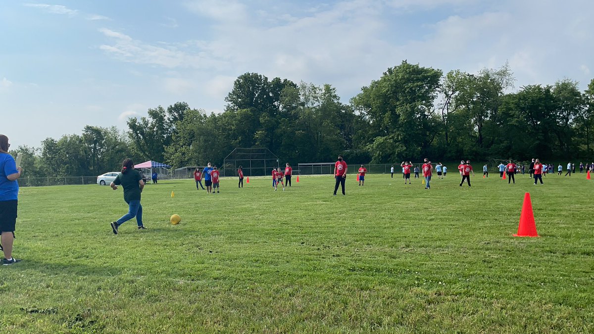 It’s happening...<a href="/TSGABulldogs/">TSGA Bulldogs</a> Kickball Tournament! Our <a href="/TUSD202/">Turner USD #202</a> Ss are having a “ball”!