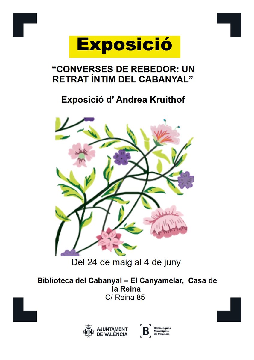 ankruit's tweet photo. Alguns mesos de faena i turra intensa però per fi tenim resultat: a partir de hui i fins 4 de juny podeu veure l'expo Converses al rebedor: un retrat íntim del Cabanyal. Esteu totes i tots convidadíssims https://t.co/GtcQVcGsqU