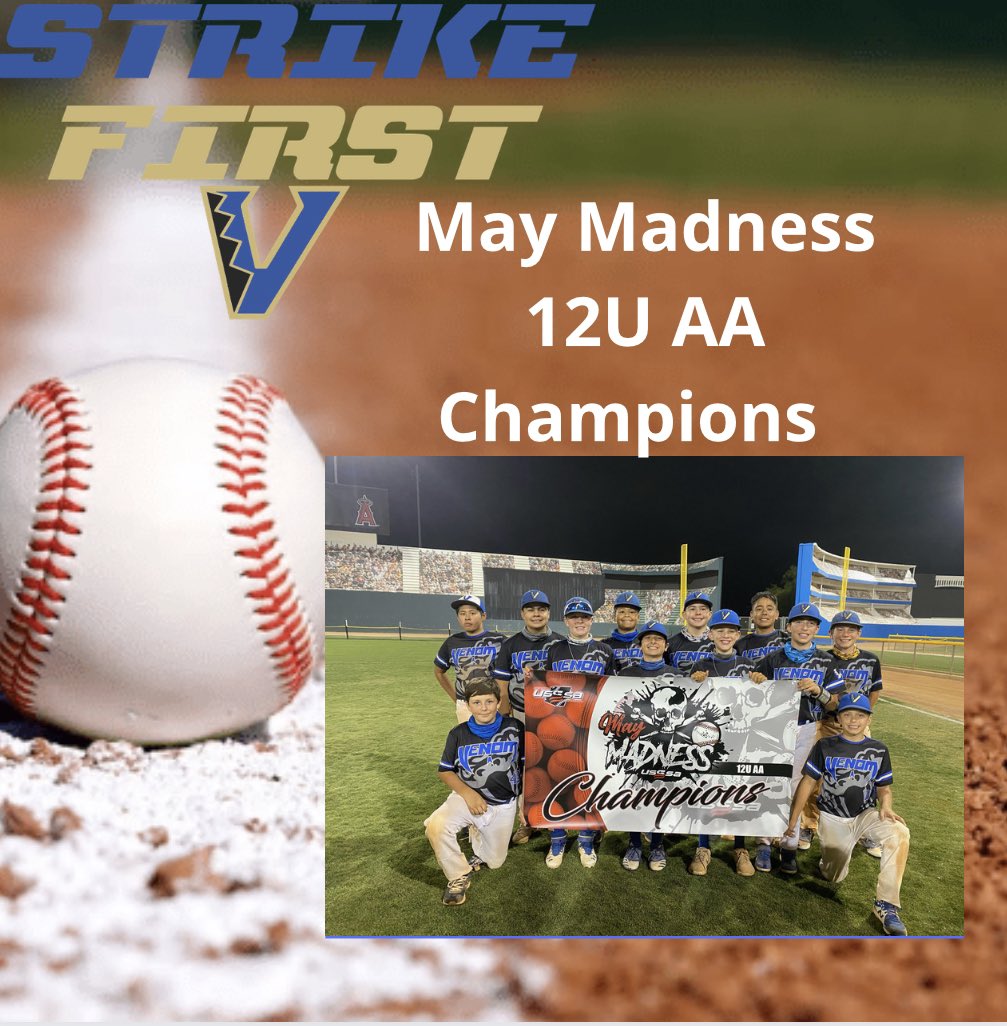 azvenombba's tweet photo. After working hard all weekend our 12U brought home the hardware! Awesome job boys we are proud of you! #azvenombba #oneteamonefamily #venomproud #thisiswhereitsat #itsagreatplacetobe #supportvenom #usssa #usssabaseball https://t.co/wiHVBs2Ree