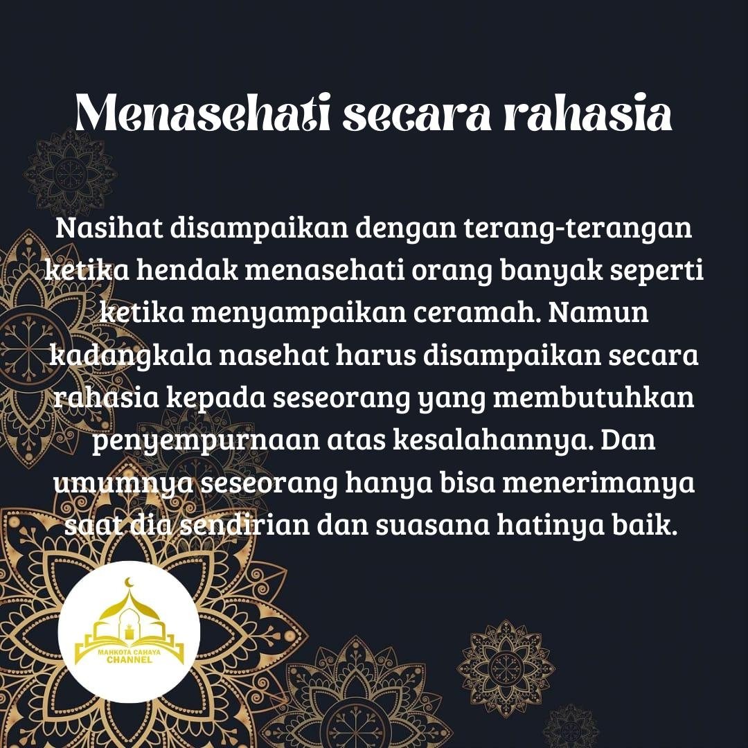 UmbayUst's tweet photo. Berbagai macam cara menasehati seseorang dengan baik dan sopan, yuk coba dilihat sampai akhir ya !!! 😊 semoga bermanfaat

#religi #sholawat #islam #nasyid #popreligi #gambus #musikreligi #sabyangambus #nasyidtasikmalaya #indonesia #pop #repost #entertainment #lagurel https://t.co/0MI7IdOedx