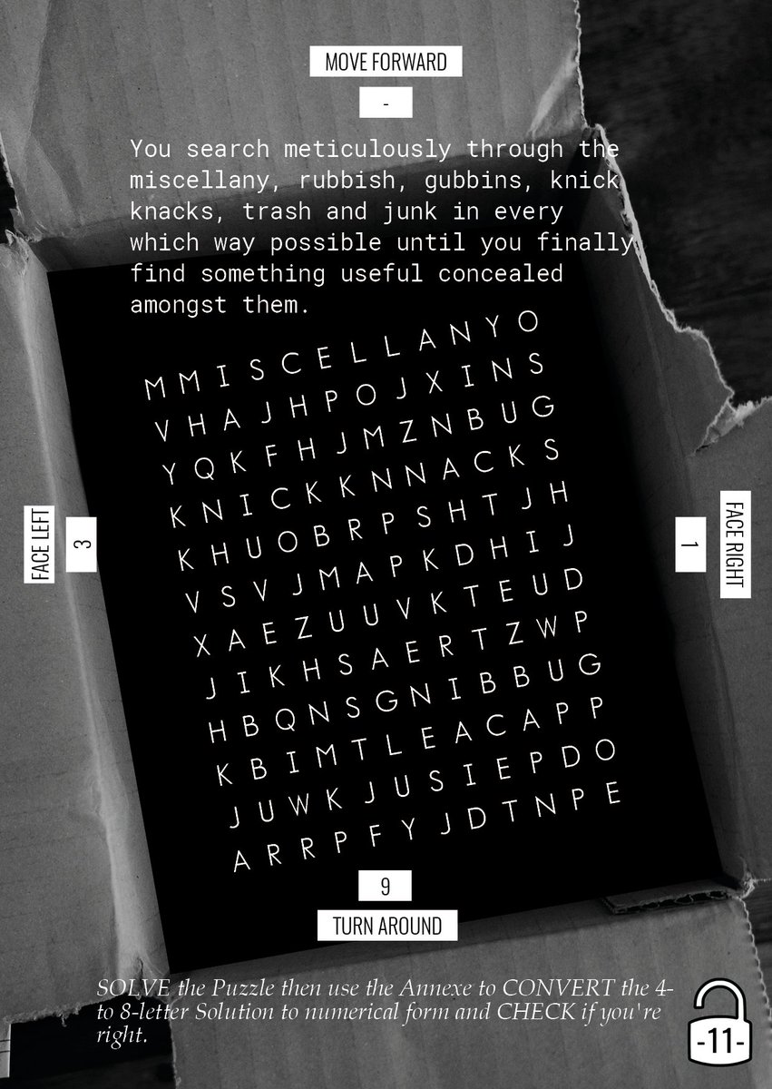 What object is carefully concealed in the box? 🤔🤔 
Try the full #IPAF demo here 👉bit.ly/PPA_Demo_T. Discover the lastest  #interactivefiction #puzzle #adventure on #kickstarter bit.ly/KSLinkT.