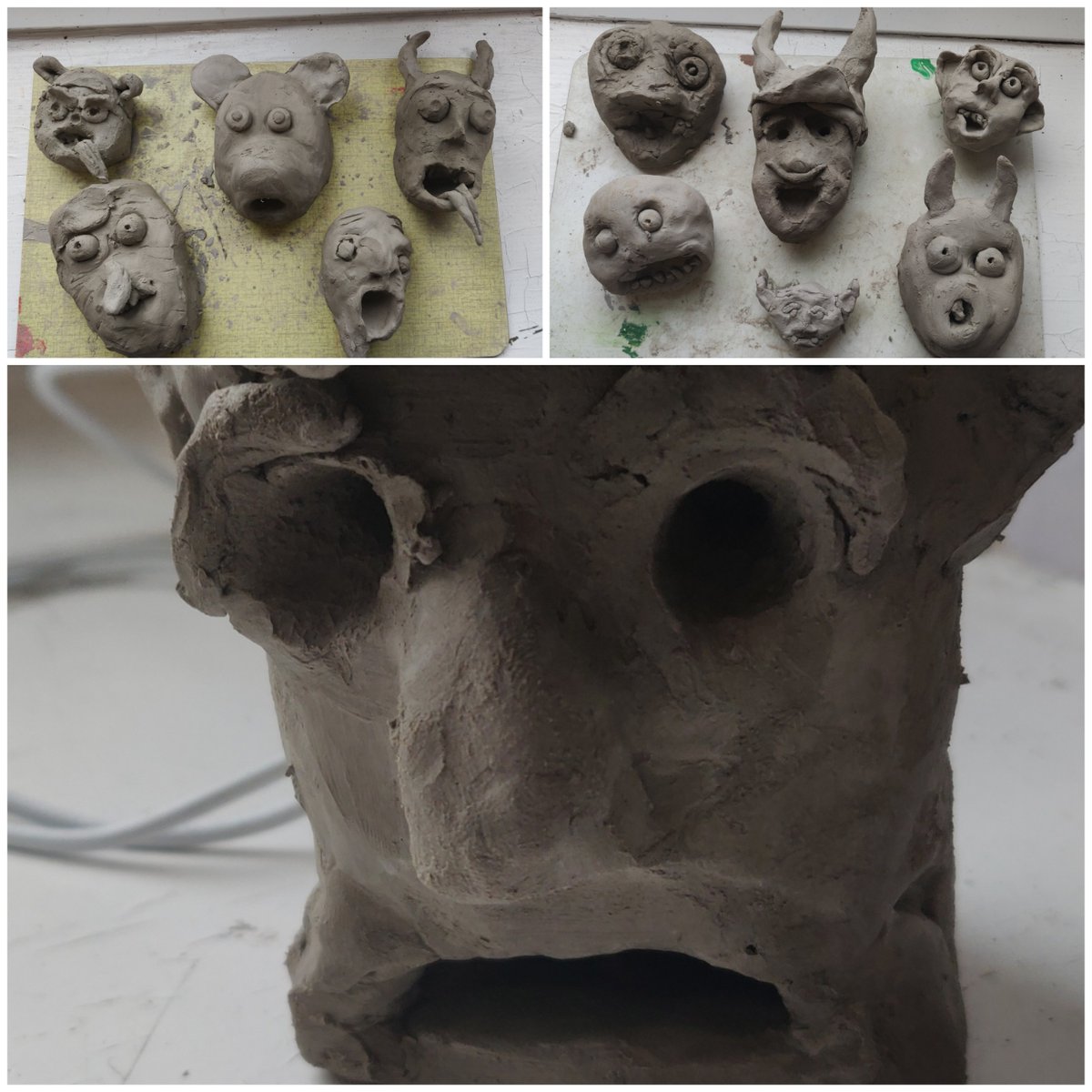 MissBrown_CPS's tweet photo. 6B have been designing and making clay gargoyles that they might find in gothic architecture such as on cathedrals and churches.  @CambridgeSch @MrBanks_CPS https://t.co/1Oyb1FPyDE