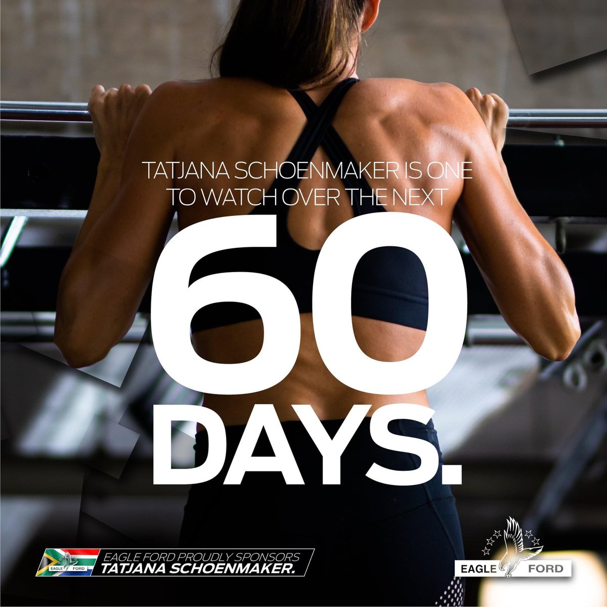 Strict training regimes are something that Tatjana Schoenmaker is not a stranger to &amp; with only 60 Days to go until the Olympics in Japan she’s been incredibly focused. Eagle Ford is incredibly proud to be a part of her journey through our partnership. #Eagleford #Thegoodcarguys