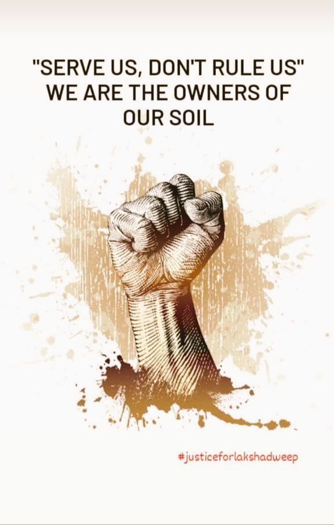 laklegendofcial's tweet photo. Peace at beautiful islands of Lakshadweep will be history of the new regulations of the Govt is implemented. Right to live peacefully is a constitutional right. Let the islanders live in peace. Stop the attack on their constitutional rights. #SaveLakshadweep #StandWithLakshadweep https://t.co/38VMpUENQh