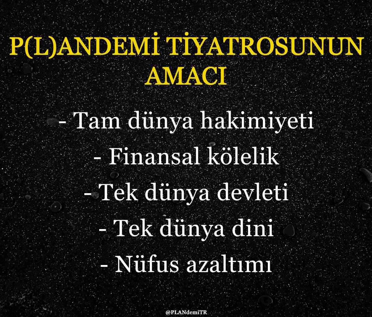 PlandemiTR's tweet photo. İnsanlar bu ağır hipnozdan uyanmadıkça ve gerçekleri inkara devam ettikçe, onlar amaçlarına daha da çok yaklaşıyor.

Araştırın, sorgulayın, gözünüzün önündeki gerçeklerden kaçmayın! https://t.co/dytrWDzWOg