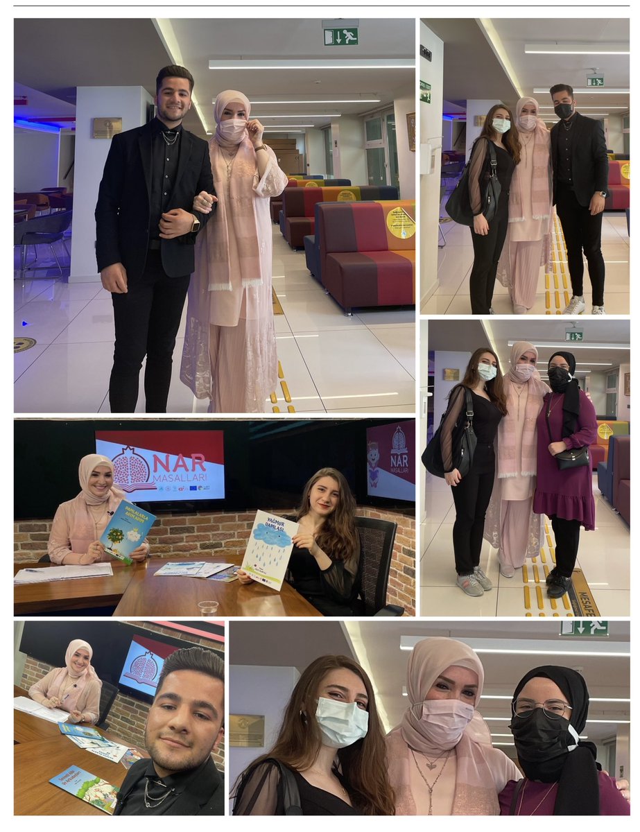 gbakademisi's tweet photo. AB projemizin en önemli ürünü “Nar Masalları” nın ÜÜ TV de bu haftaki konukları; 

📍 “Sevimli Albi ve Arkadaşları ” masalının yazarı İdris Tamatmiş 
📍”Yağmur Damlası” masalının yazarı “Özge Zilbeyaz

@narmasallari takipte kalın💥 @SivilDusun @ABBaskanligi 🇹🇷 https://t.co/cTj9ApXHOo