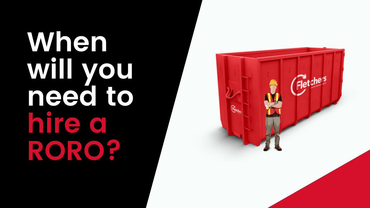 fletcherswaste's tweet photo. Your large projects are bound to produce huge amounts of #waste, increasing the risk of exceeding ordinary skip limits. #ROROskips can be loaded with far more waste and don't require lifting gear.
For more information or to book yours, visit our website: https://t.co/W8pGM40pzD https://t.co/SMAdBcebFz